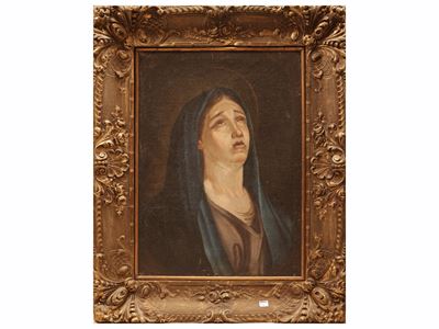Mater Dolorosa, olio su tela in cornice