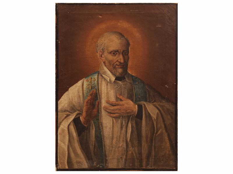 Scuola Italiana del XIX Secolo - Ritratto di Prelato