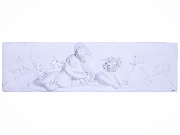 Fregio decorativo in gesso