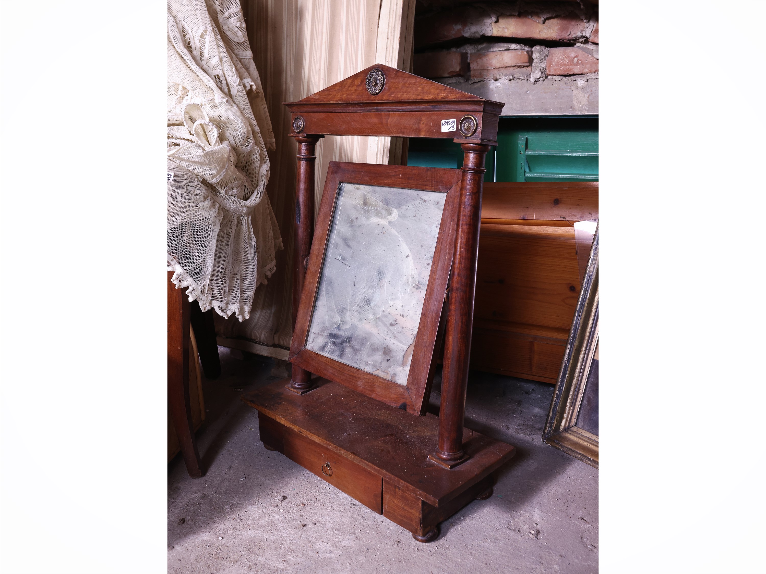 Complementi d’arredo d’epoca, piccola psiche in stile Impero