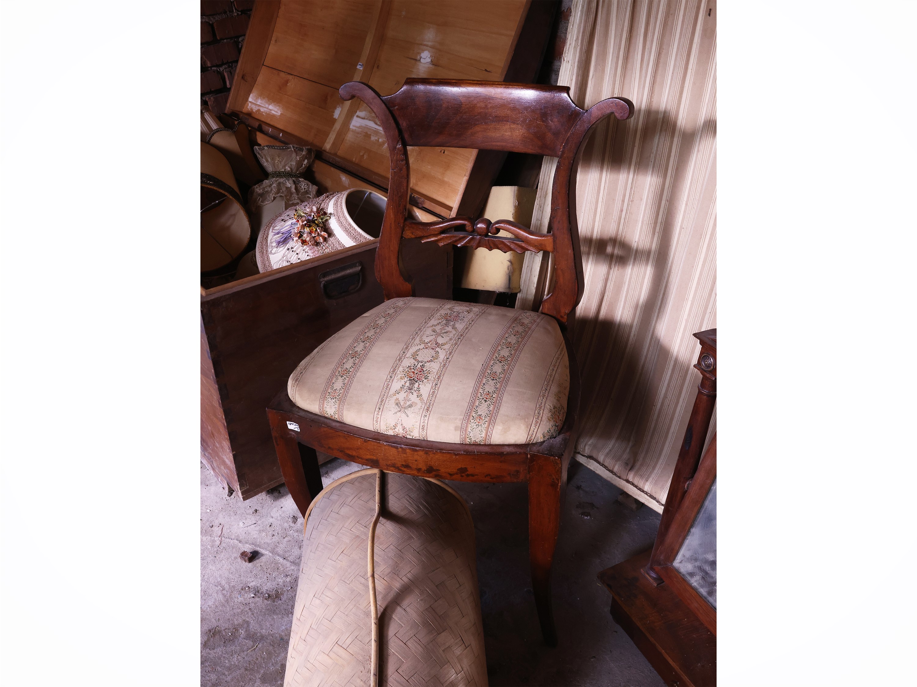 Complementi d’arredo d’epoca, piccola psiche in stile Impero