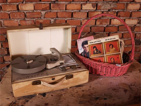 Collection of vintage 45 rpm records