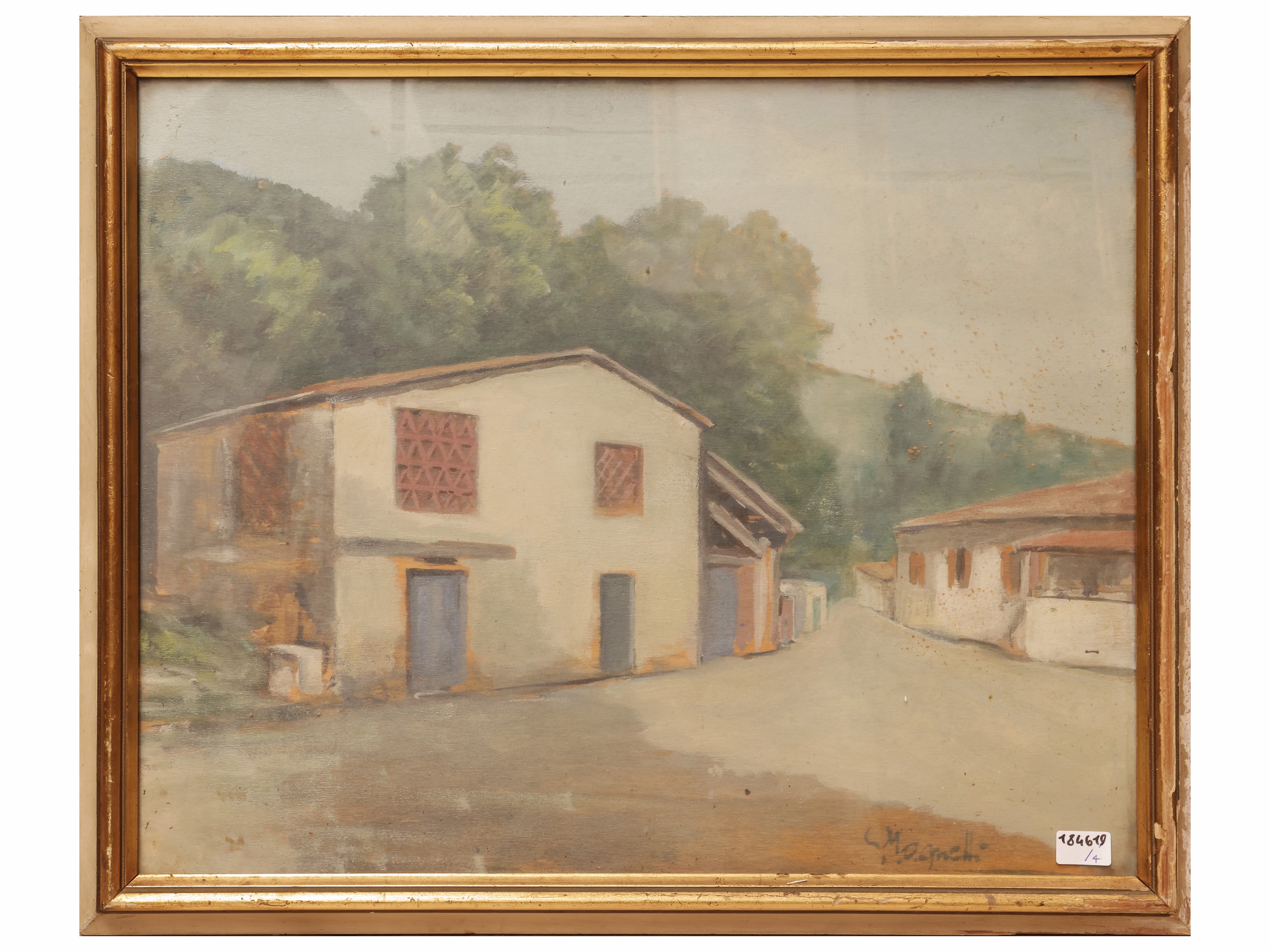 XX secolo, Vedute e paesaggi, cinque dipinti