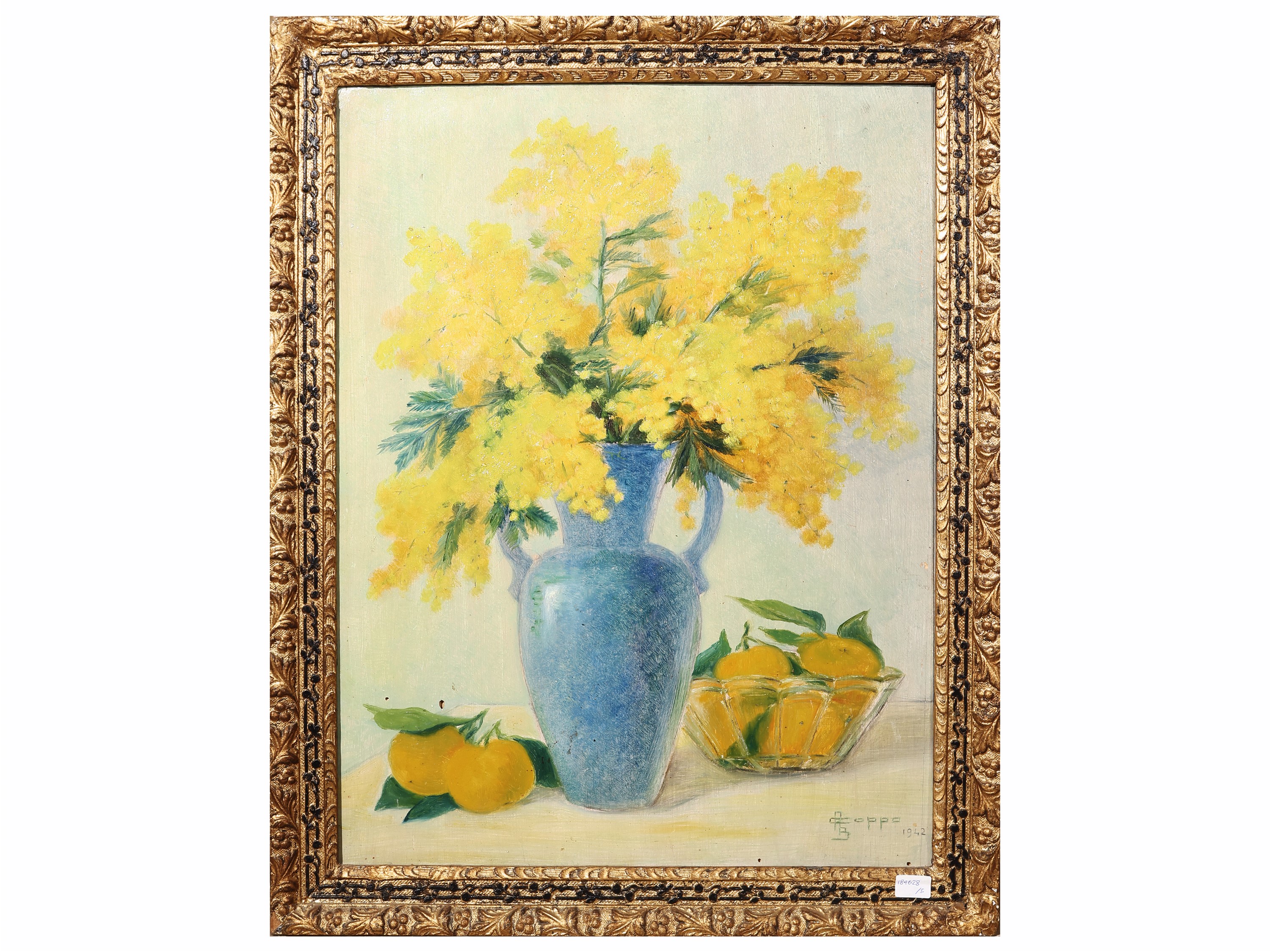 Raccolta di dipinti, Fiori (olio su tavoletta e tela)
