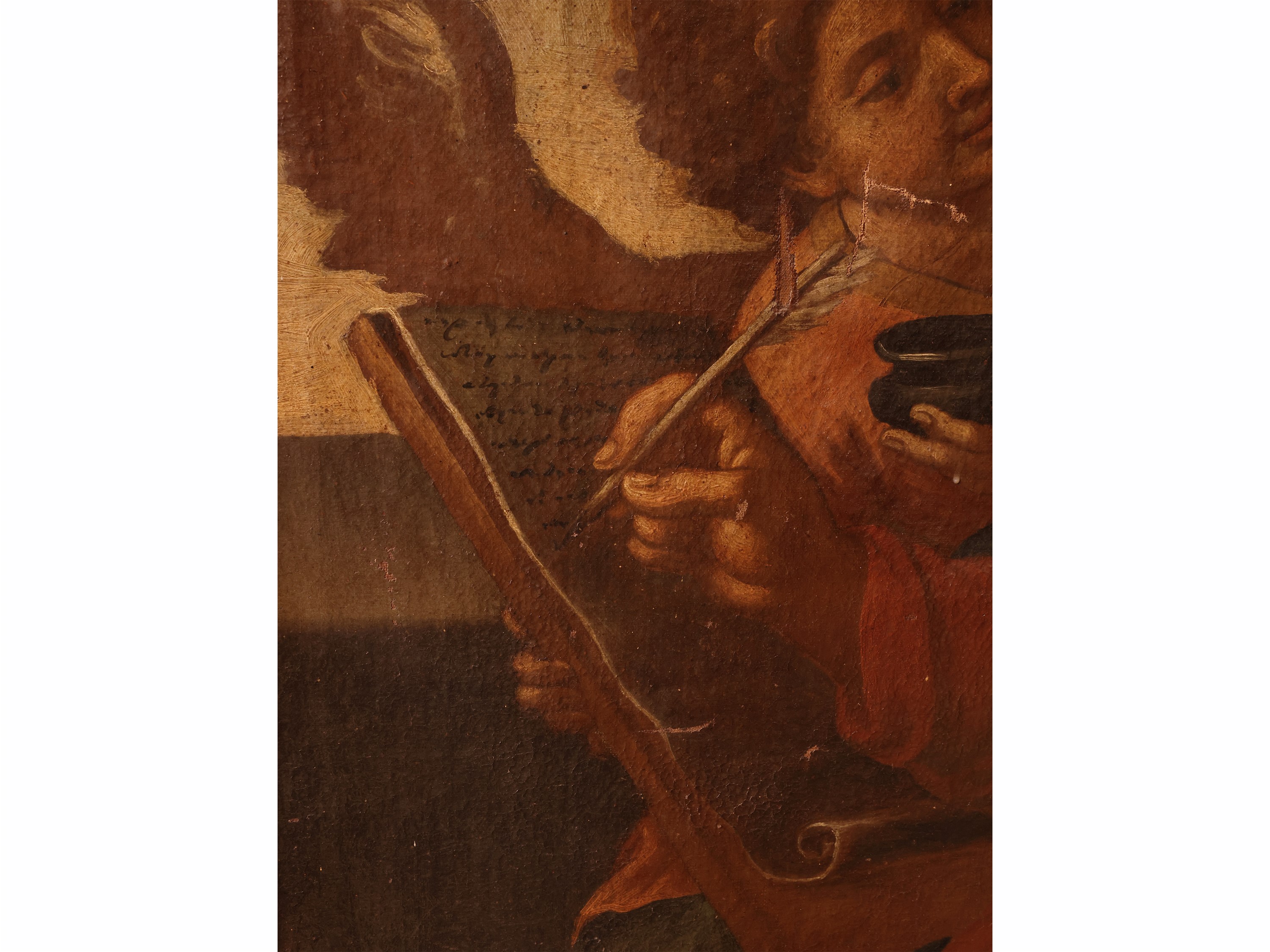 Scuola Emiliana del XVII/XVIII Secolo - San Matteo evangelista