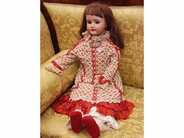 Large biscuit doll, Simon & Halbig