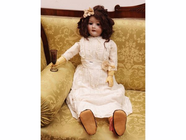 Large biscuit doll, Heubach Koppelsdorf
