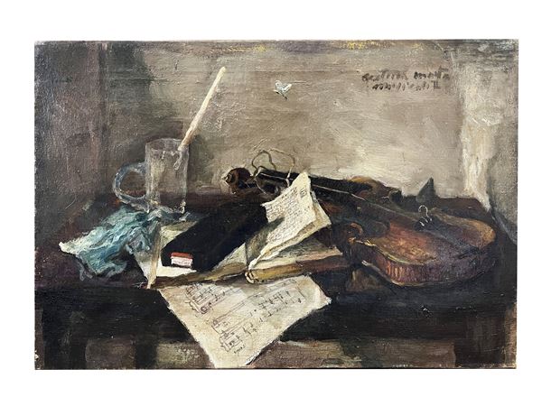 Gianni Vagnetti - Natura morta musicale II 1941-1942
