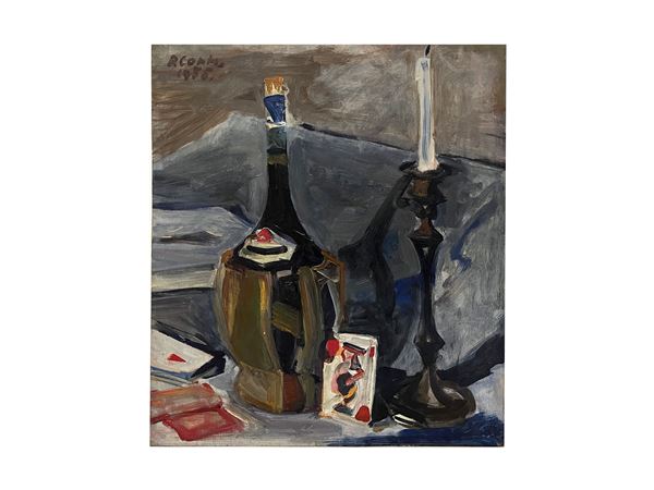 Primo Conti - Still life 1956