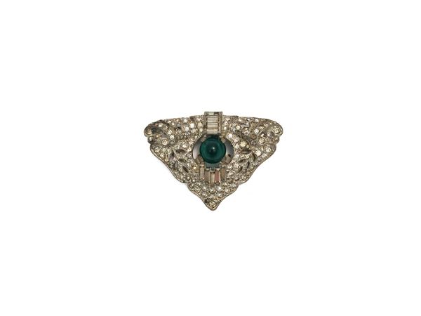 Vintage tin clasp