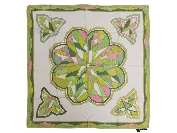 Emilio Pucci - Patterned silk scarf