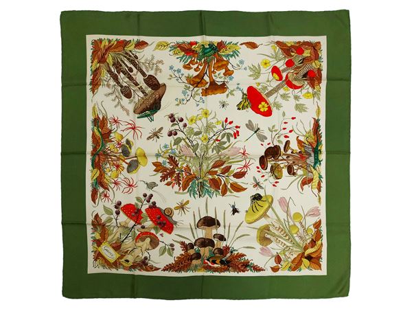 Gucci - Silk scarf by Accornero