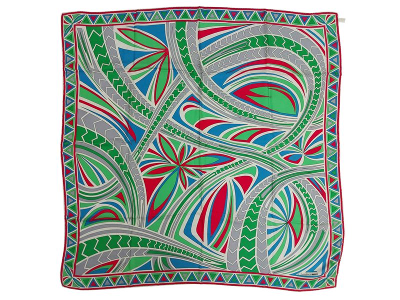 Emilio Pucci - Foulard in seta fantasia
