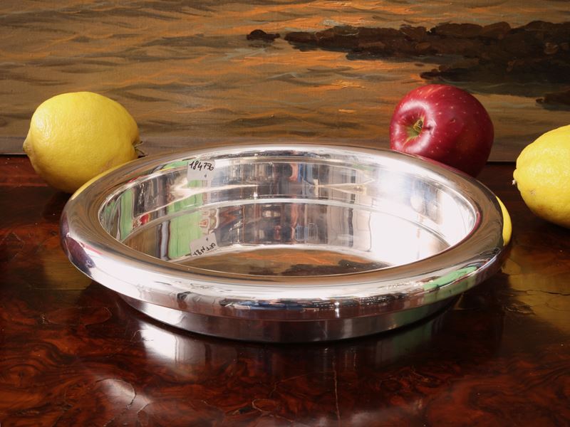 Fruttiera in argento, Ricci Alessandria