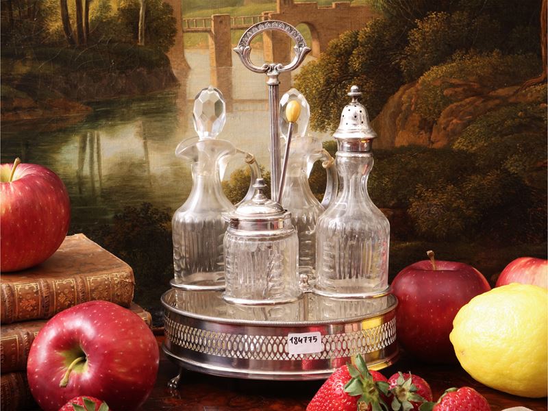 Cruet in argento