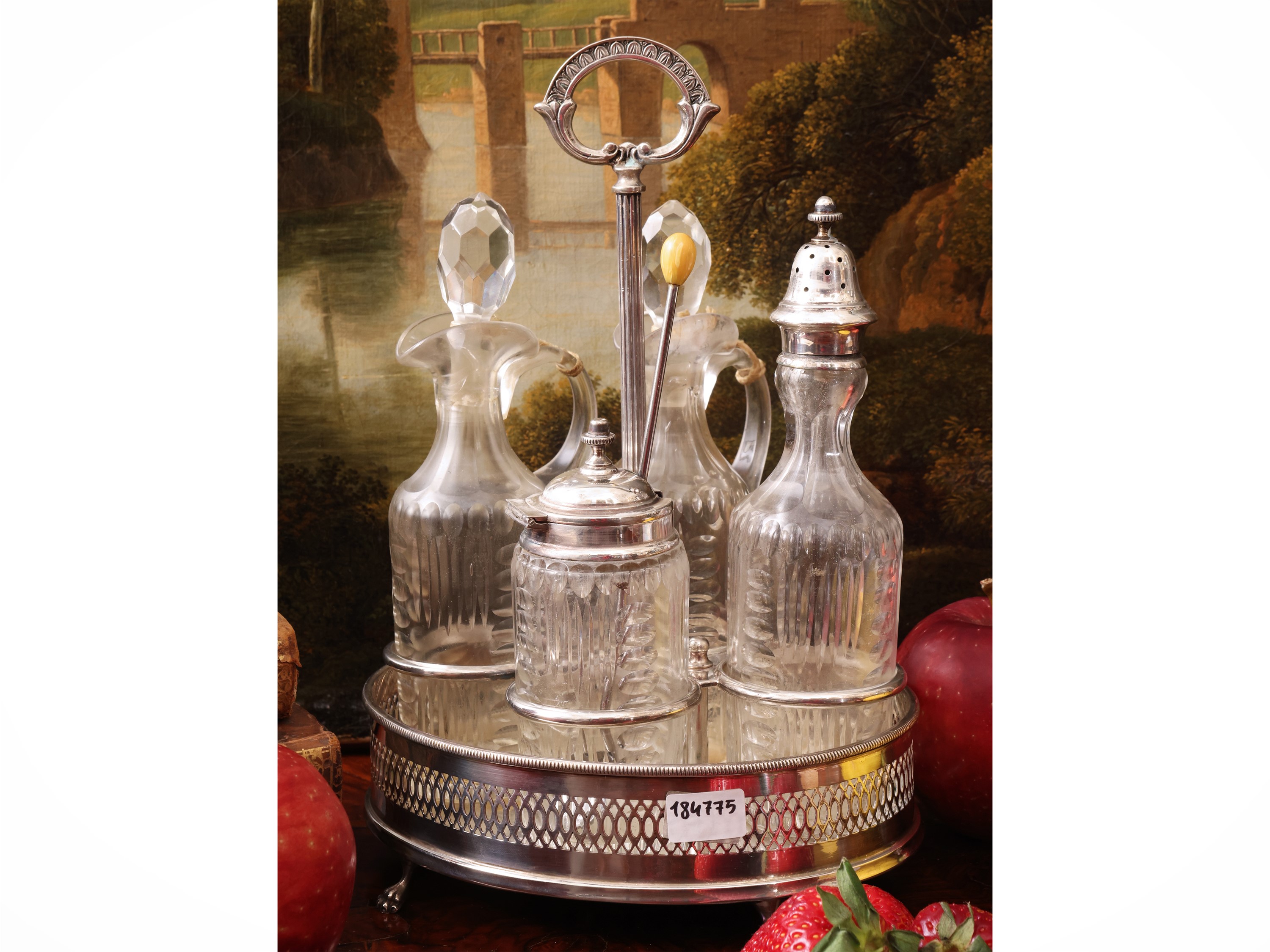 Cruet in argento
