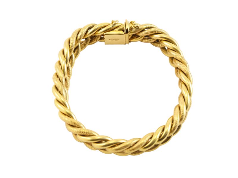 Bracciale in oro giallo