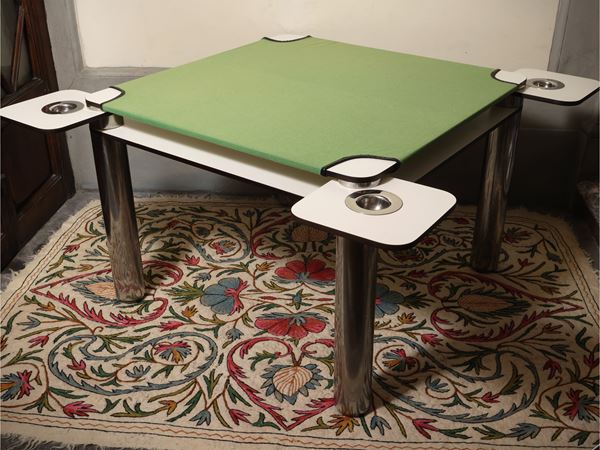 Tavolo da gioco Joe Colombo per Zanotta