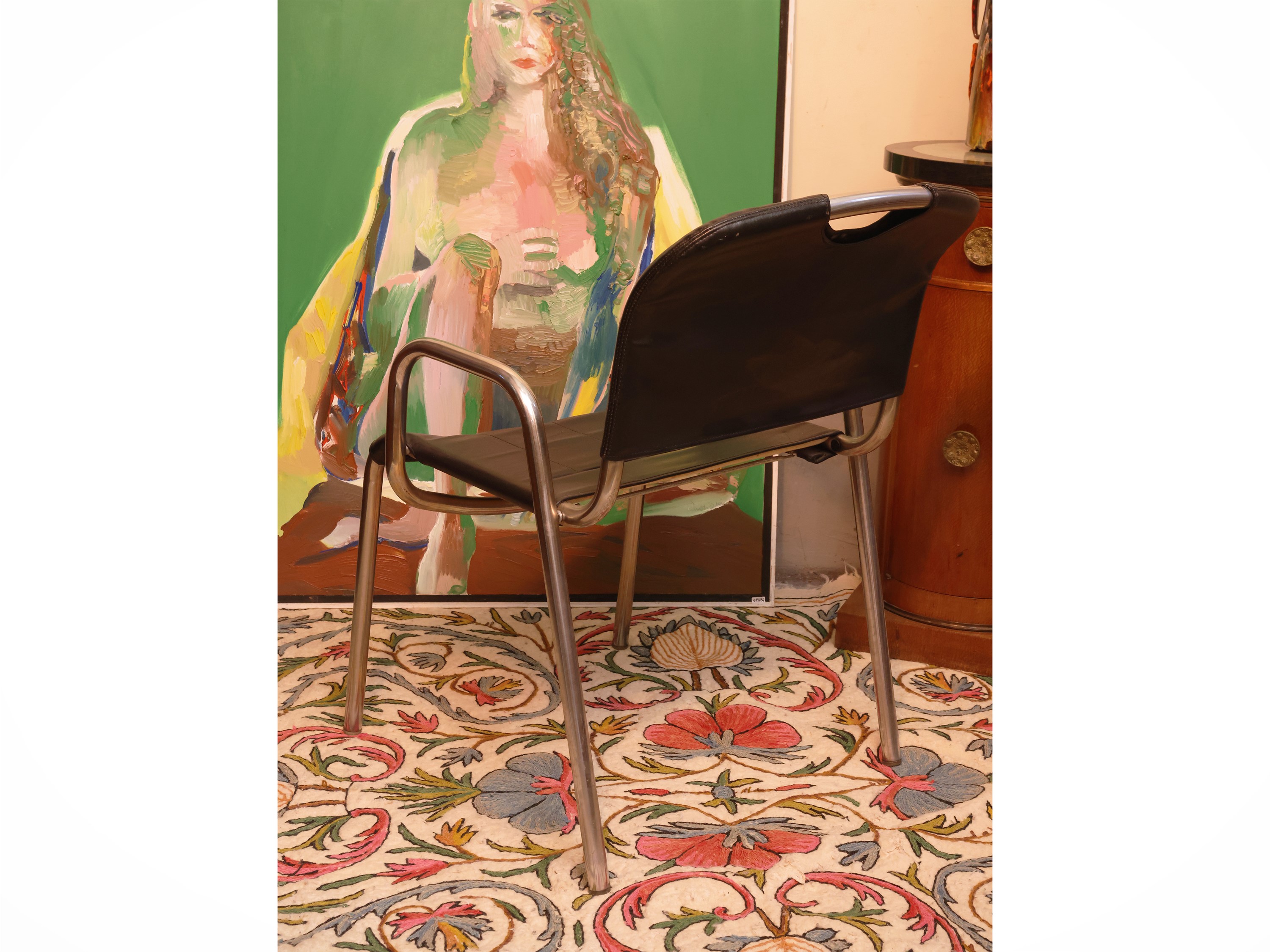 Joe Colombo, Tavolo da gioco per Zanotta (doppio piano in melanina bianca)