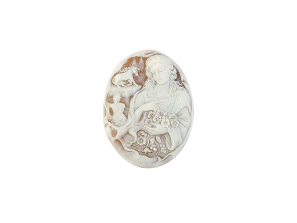 A shell cameo  - Auction Jewels and Watches - Maison Bibelot - Casa d'Aste Firenze - Milano