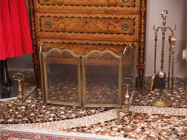 Fireplace set