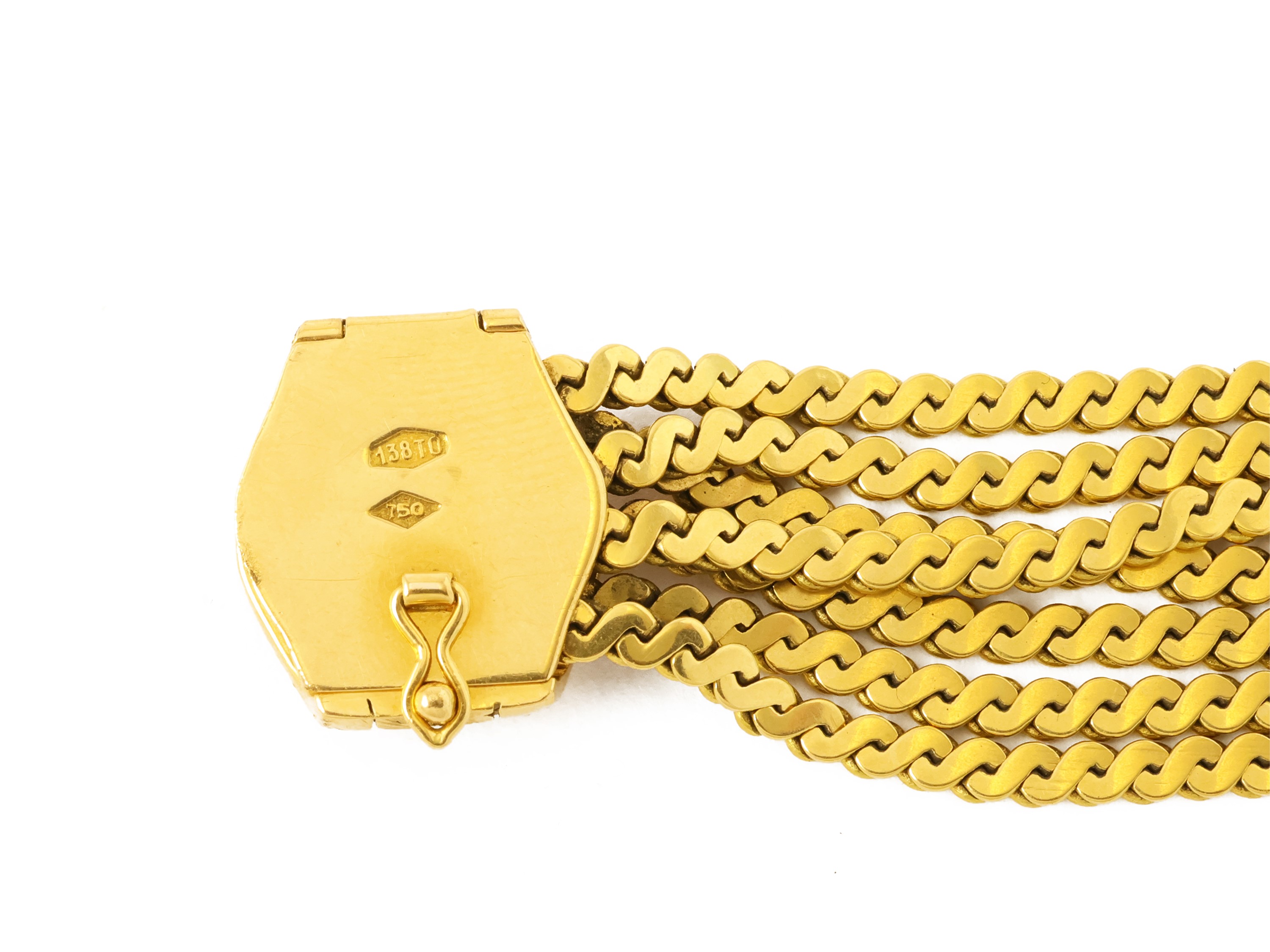Bracciale in oro giallo