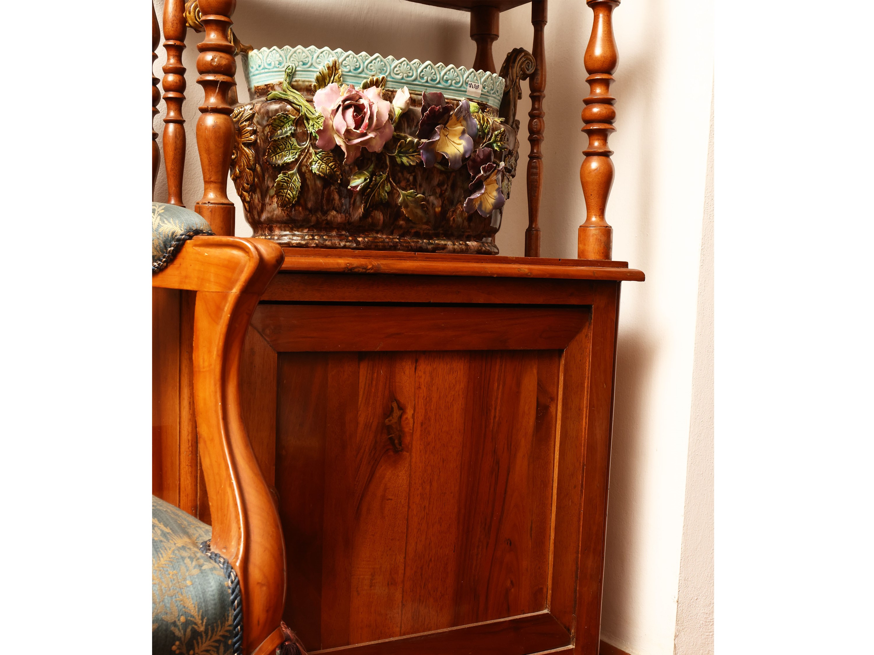 Etagere-libreria in ciliegio