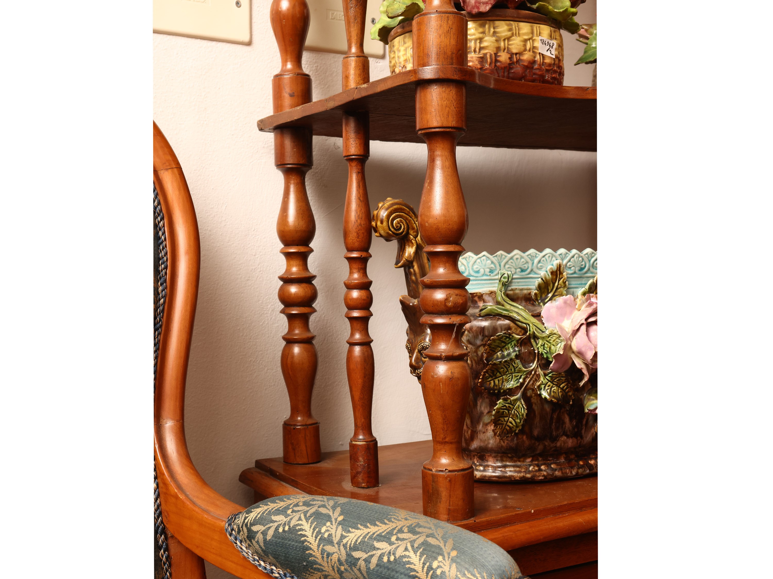 Etagere-libreria in ciliegio