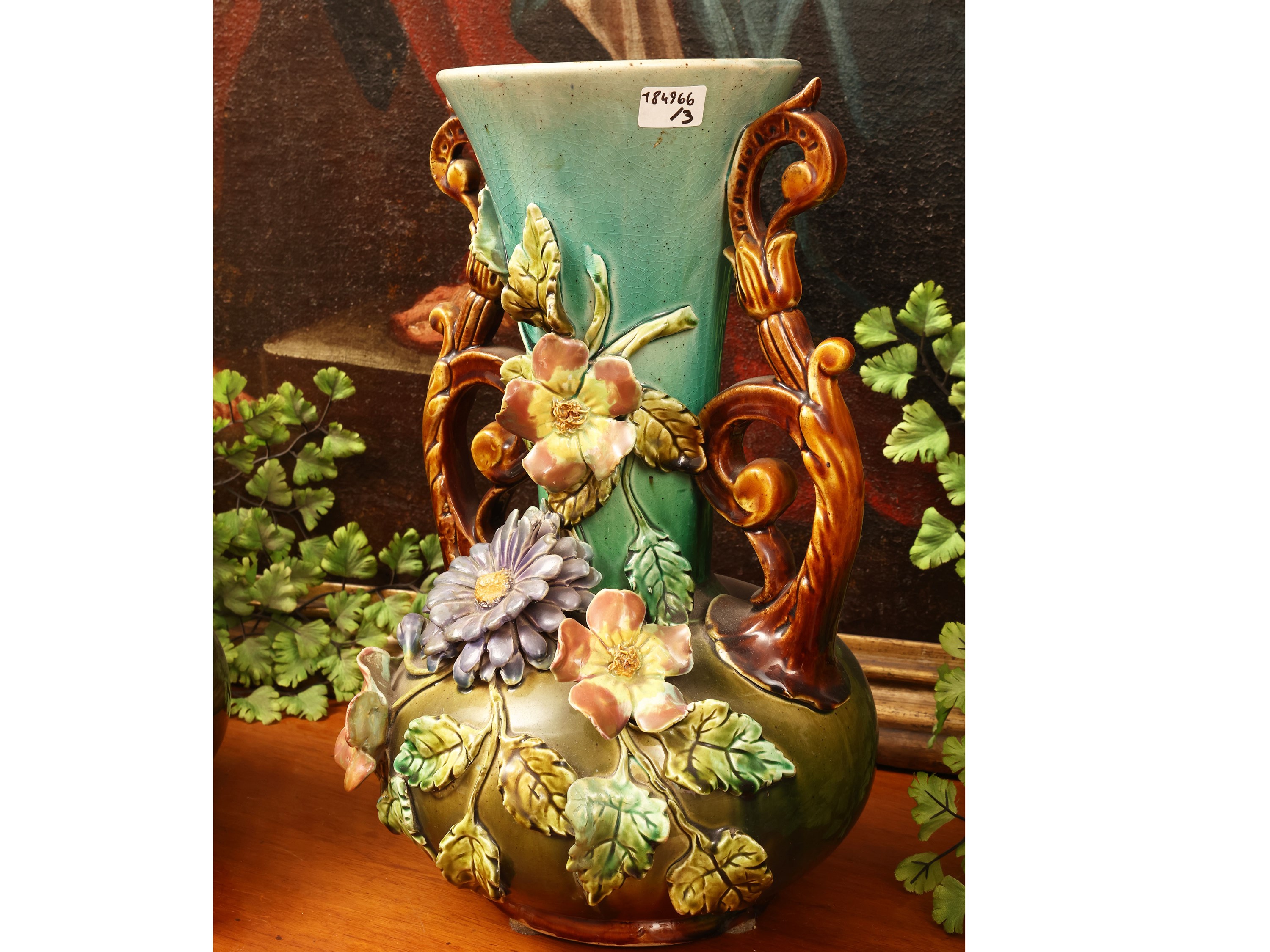 Ceramica, Trittico di vasi in stile Barboutine