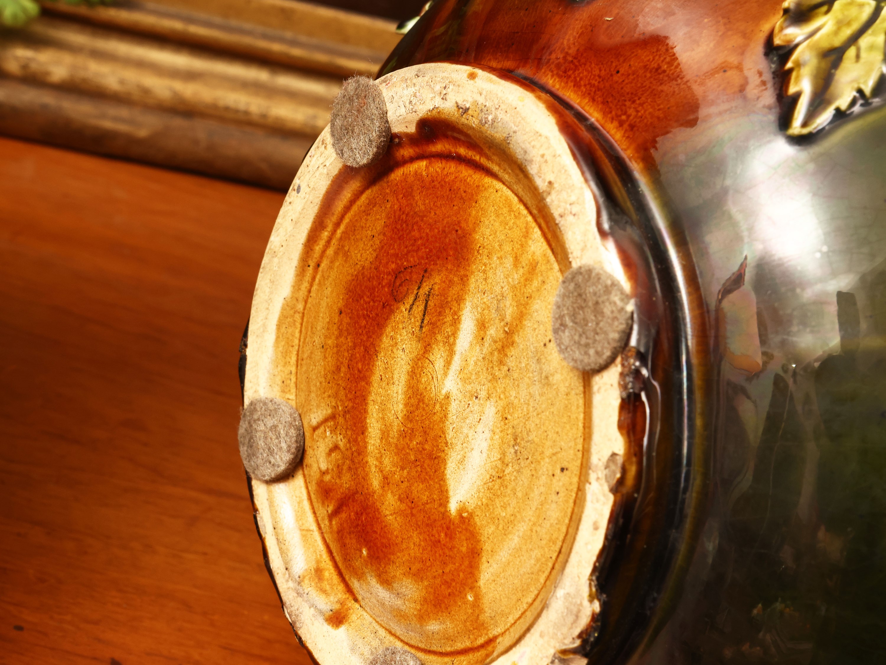 Ceramica, Trittico di vasi in stile Barboutine