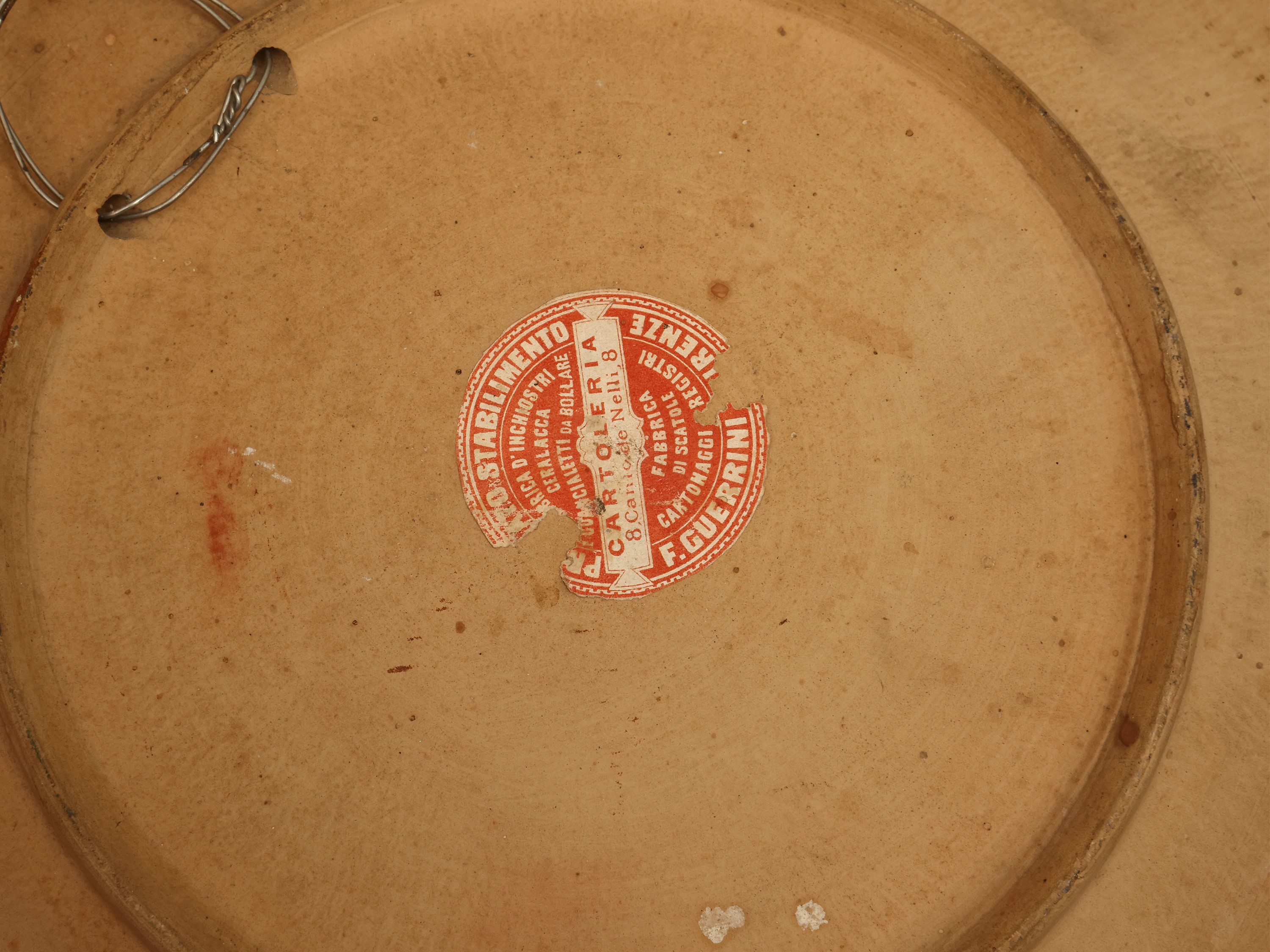 Vaso Barboutine in ceramica, Francia, XIX/XX secolo