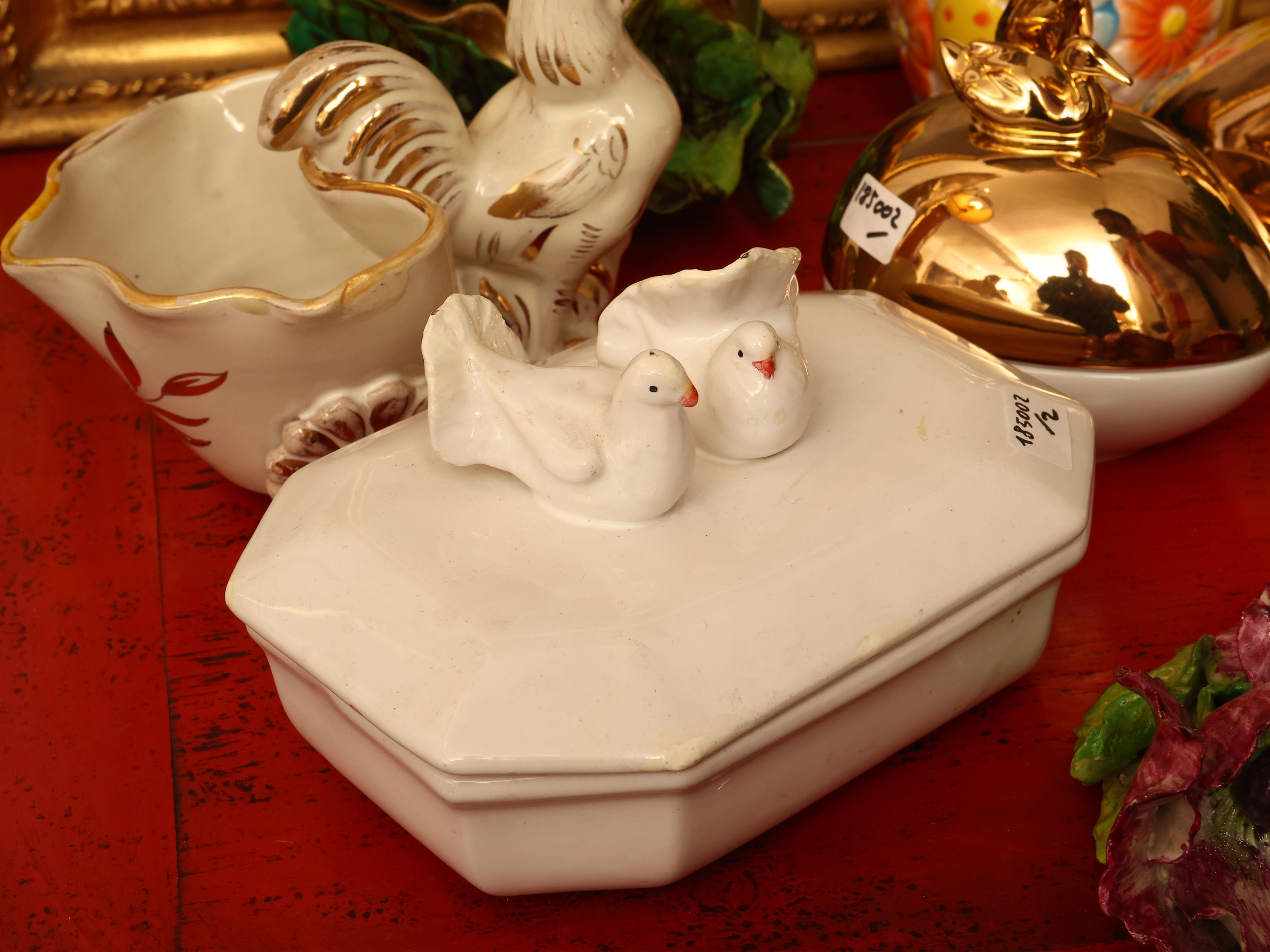 Accessori decorativi animalier in ceramica, vari soggetti