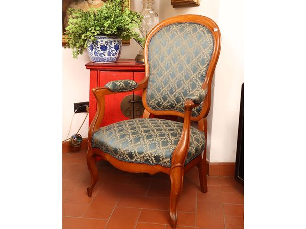 Poltroncina in ciliegio