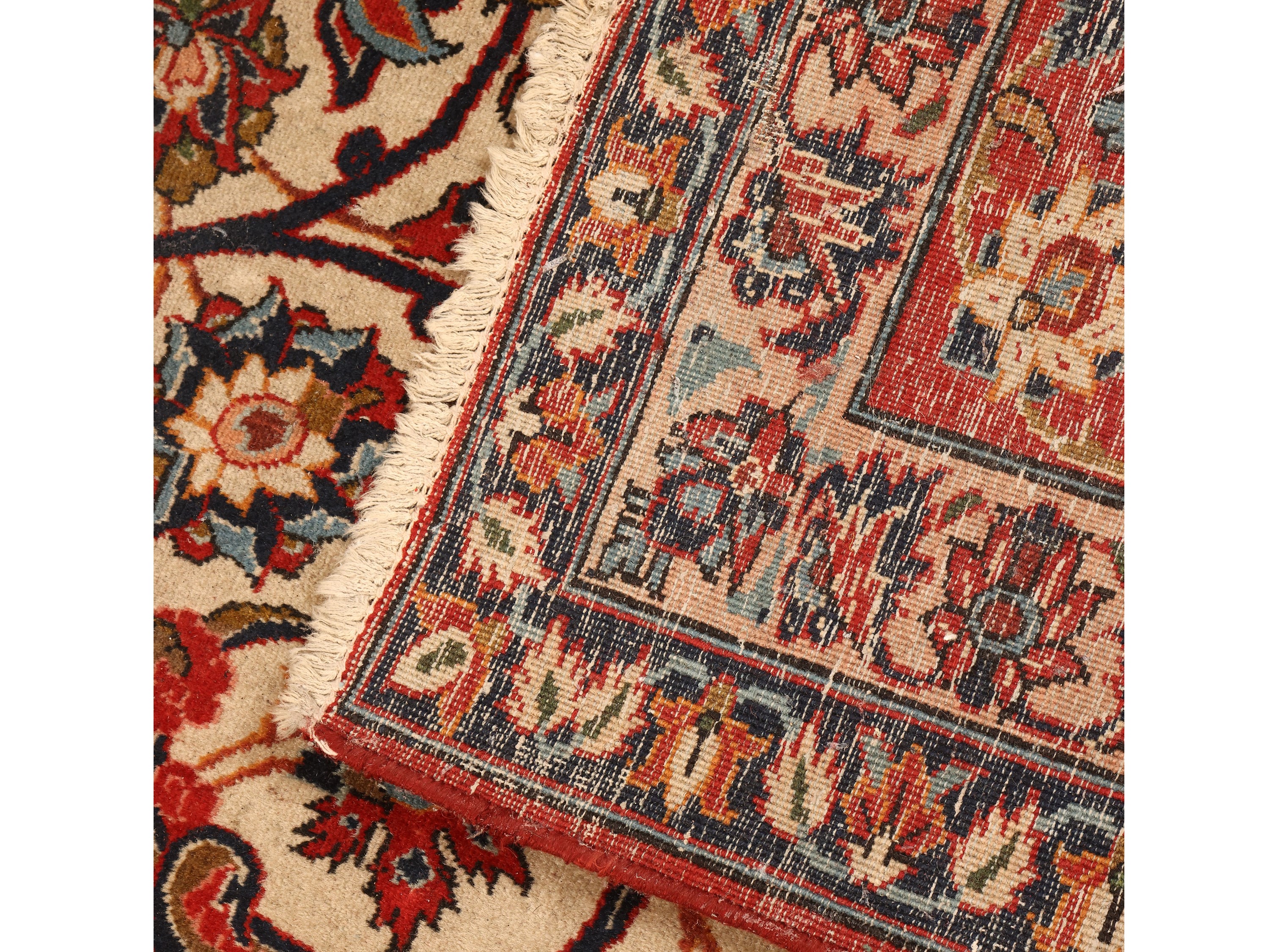 Tappeto persiano Tabriz, manifattura antica, 370 x 255 cm