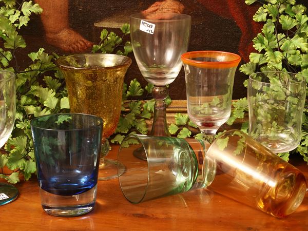 Fantasia di bicchieri Arlecchino per aperitivi
