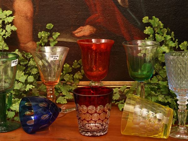 Fantasia di dodici bicchieri da aperitivo