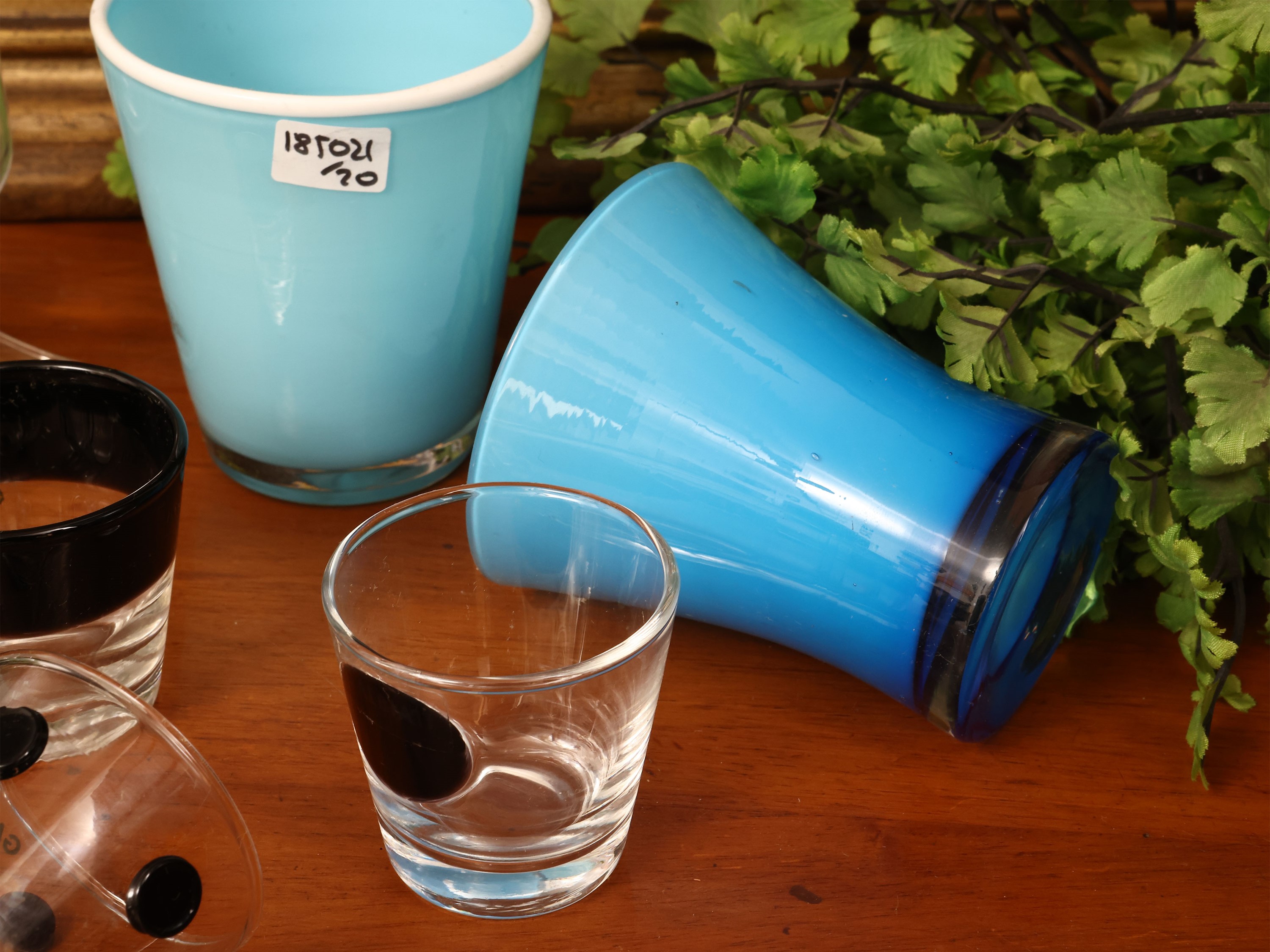Assortimento di bicchieri da drink, 20 pezzi in vetro
