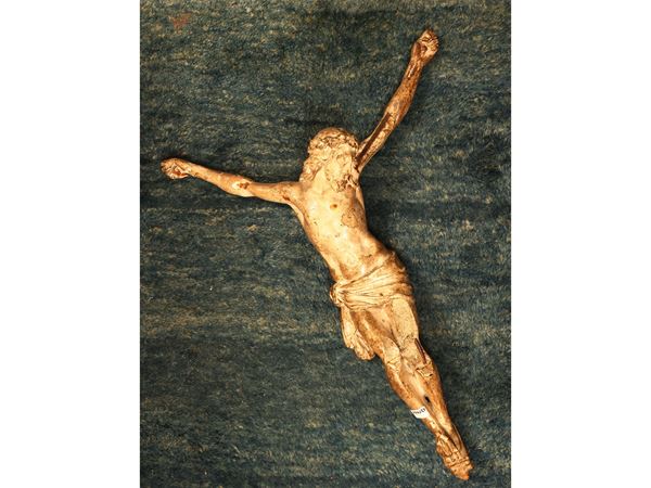 Cristo in stucco patinato