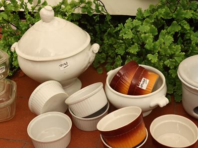 Richard Ginori, Accessori per la tavola in porcellana e vetro