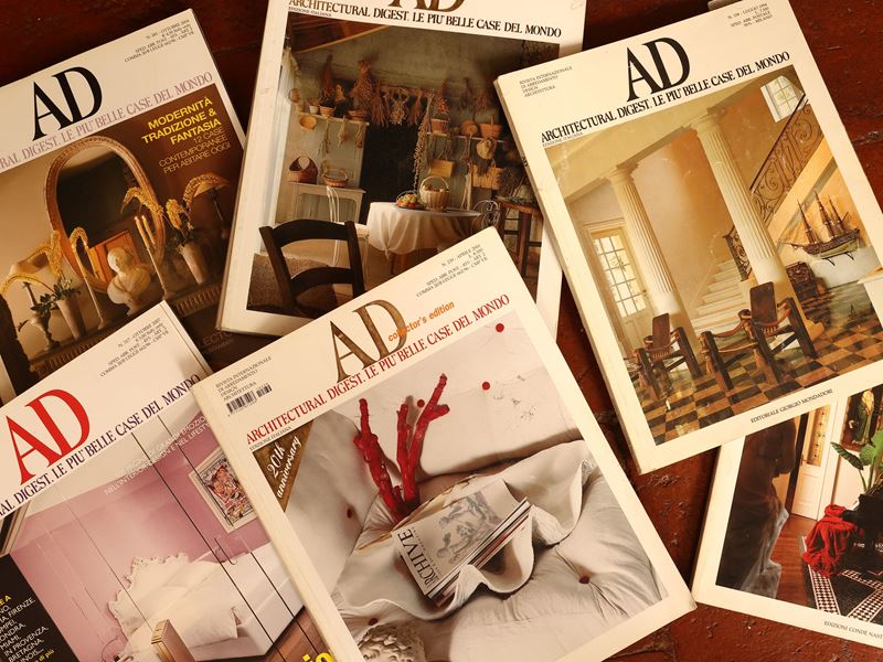 Miscellanea della rivista "AD", pubblicazione periodica di arte e design
