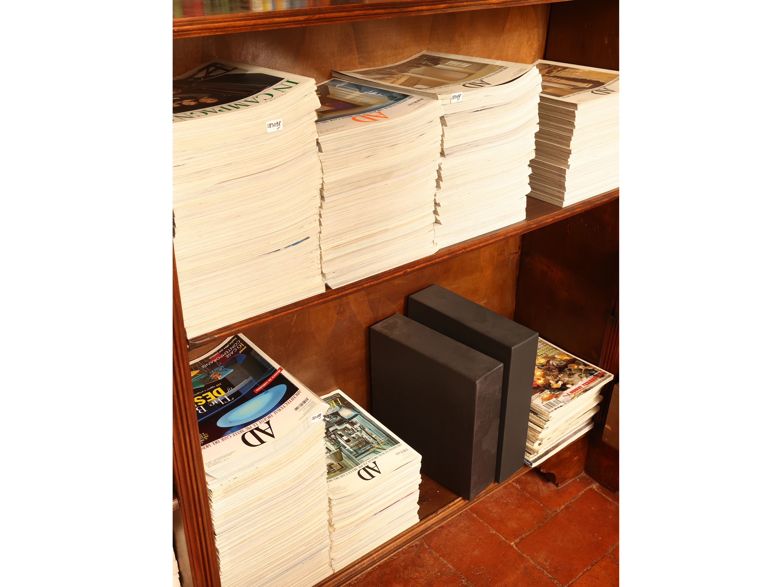 Miscellanea della rivista "AD", pubblicazione periodica di arte e design