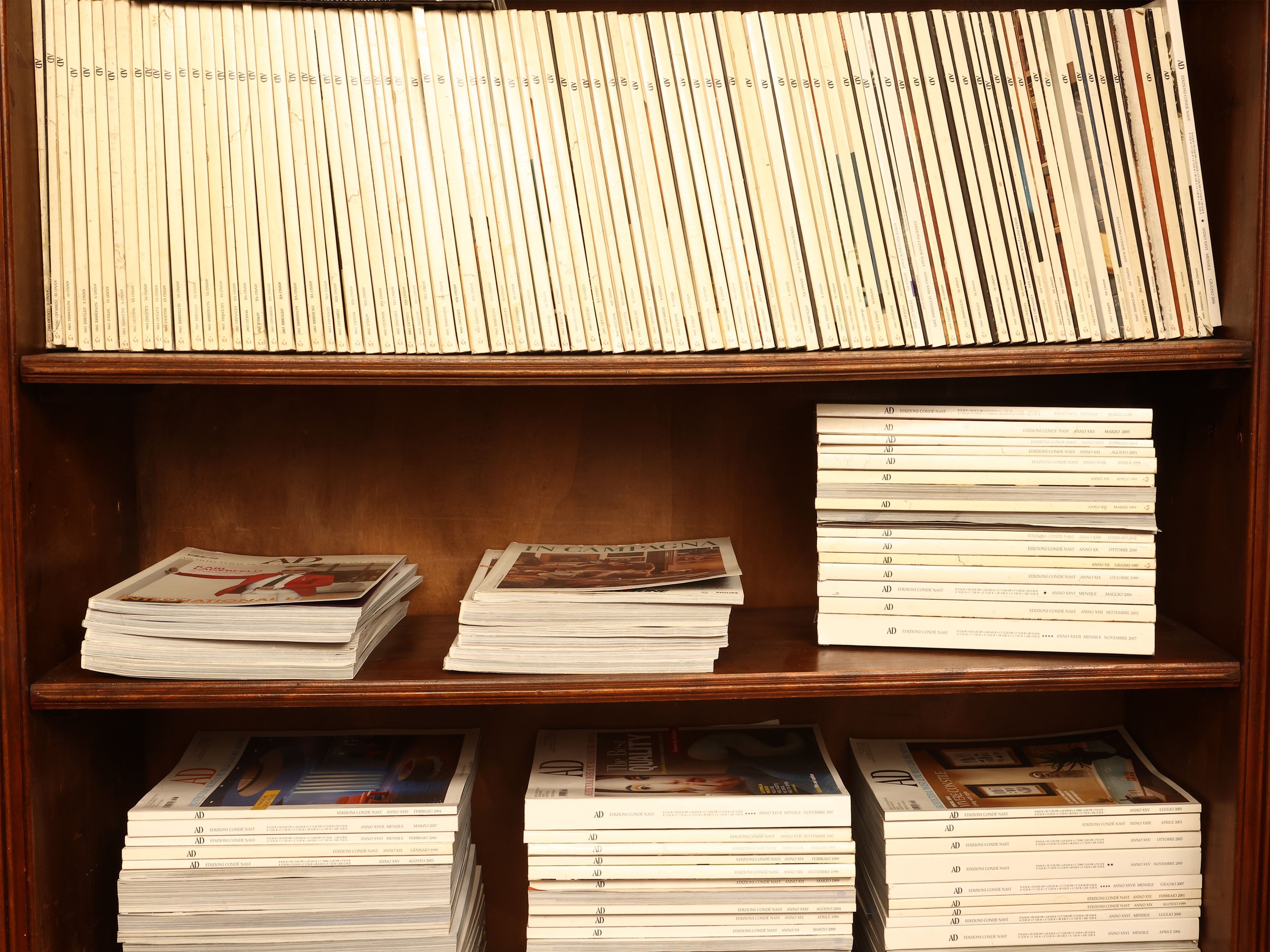 Miscellanea della rivista "AD", pubblicazione periodica di arte e design