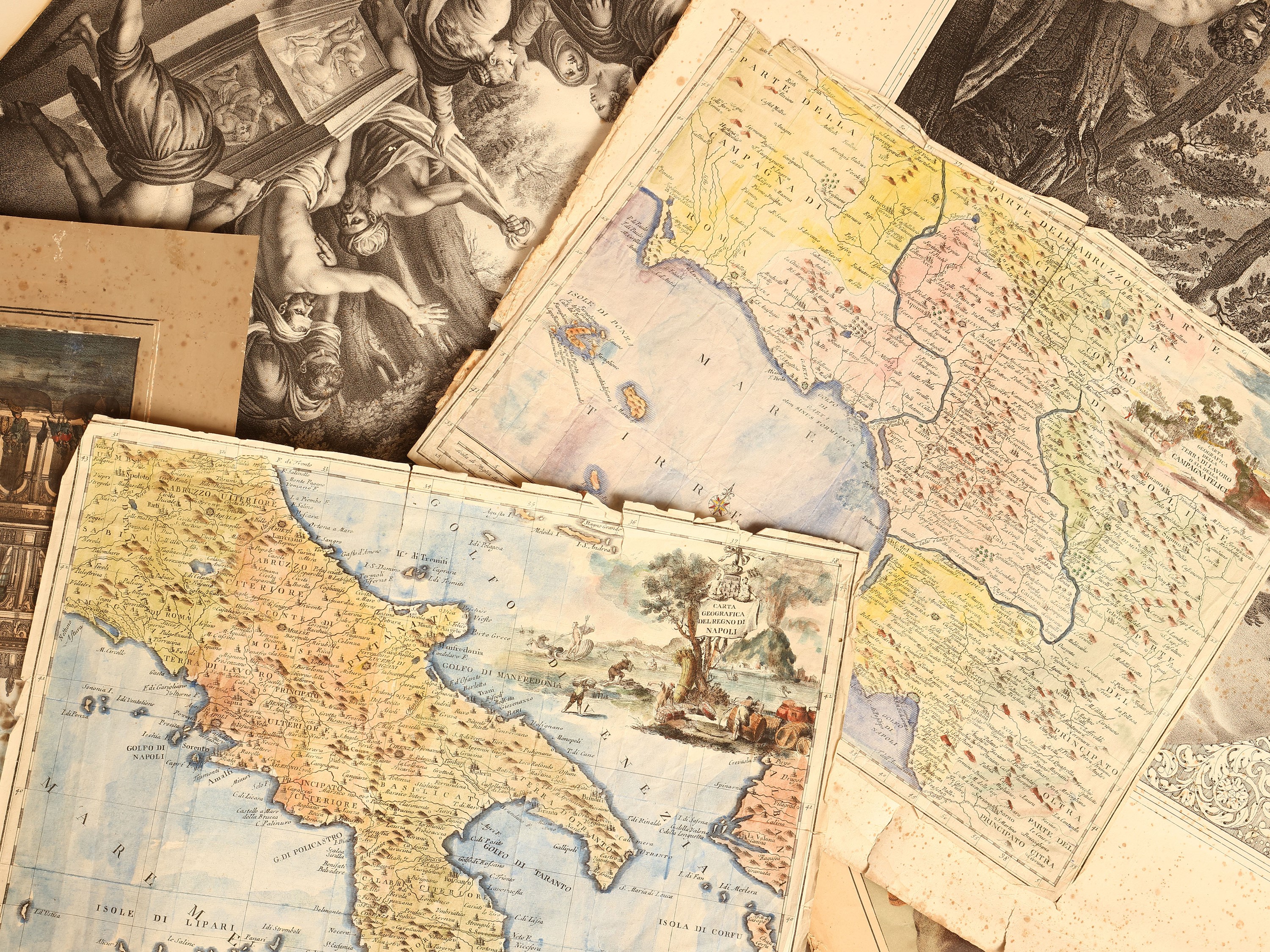 Miscellanea di litografie e incisioni, XIX/XX secolo