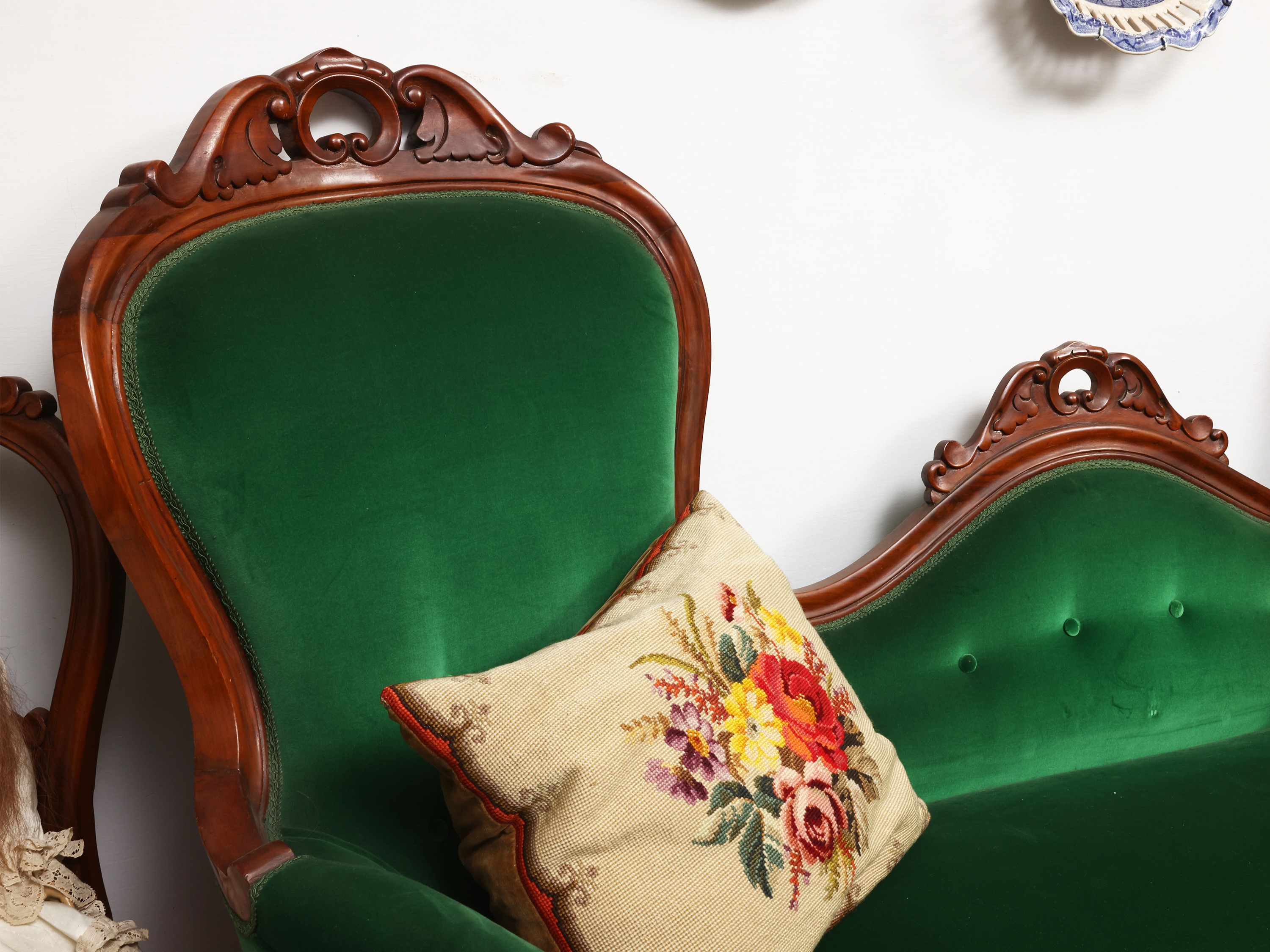 Divano tête-à-tête in noce