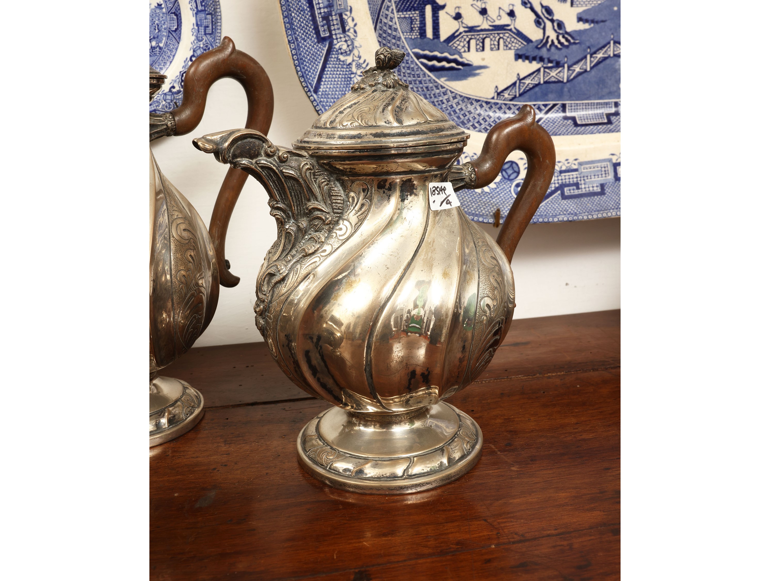 Set da tè e caffè in argento