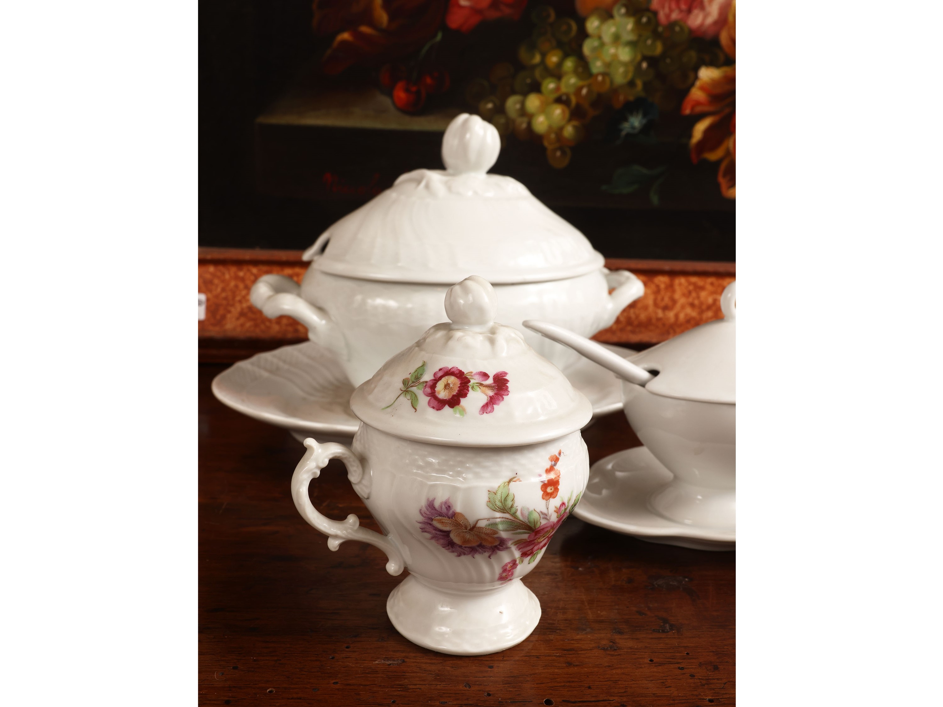 Richard Ginori, Set di Accessori da Tavola - Salsiere, Cremiera e Zuccheriere