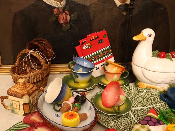 Decorazioni rustiche per la tavola e la cucina