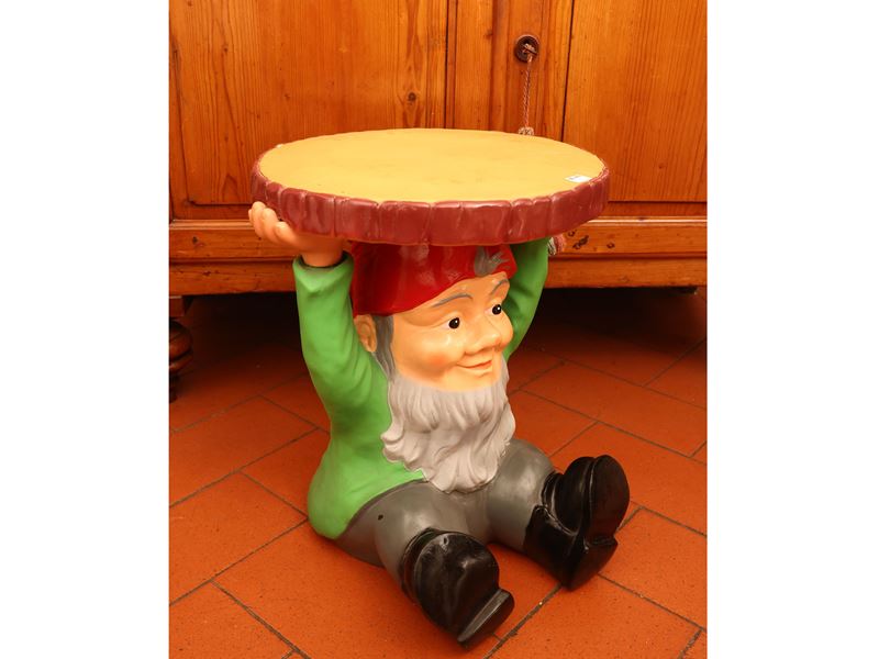 Tavolino sgabello Attila, Philippe Starck per Kartell