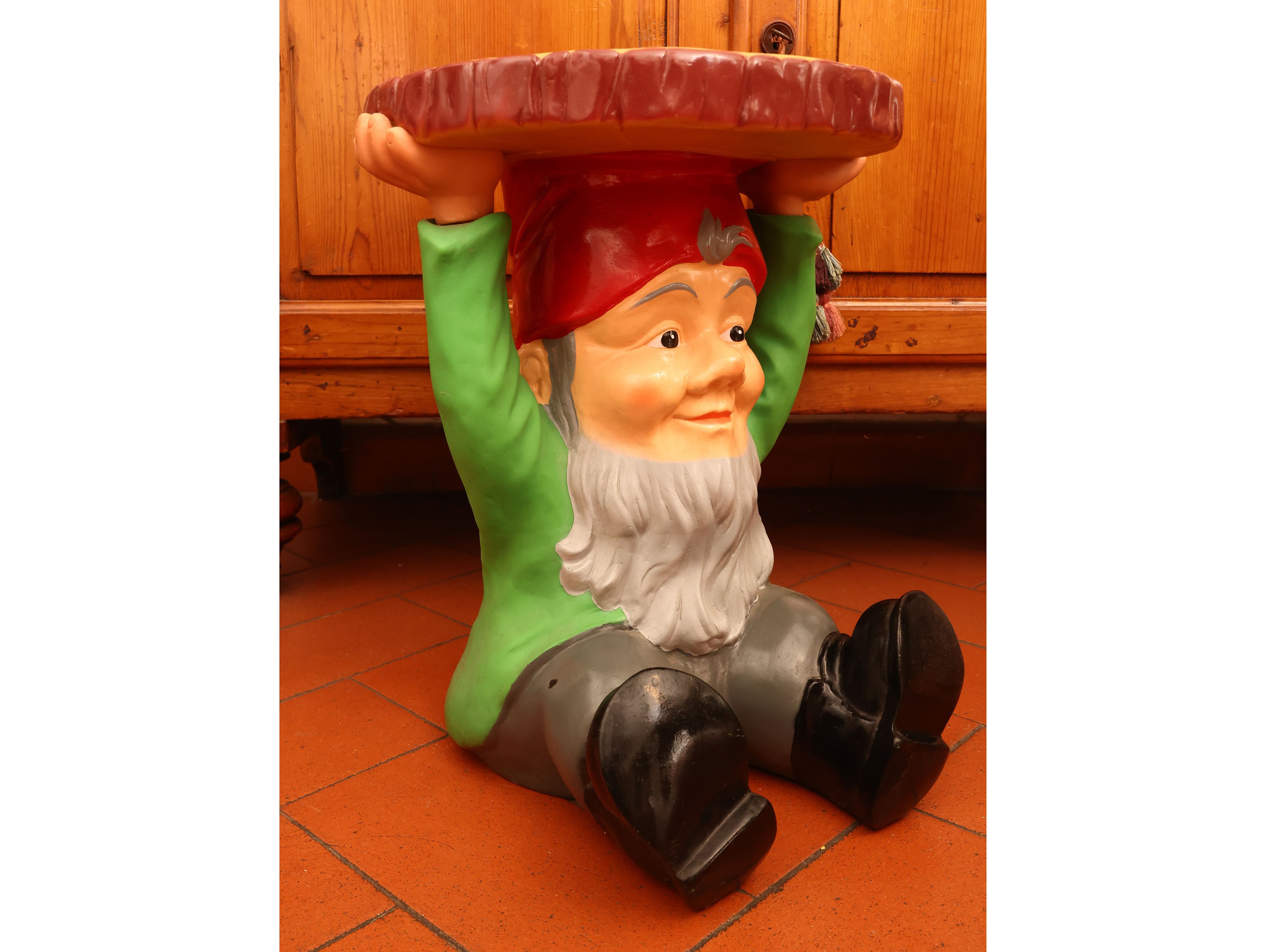 Tavolino sgabello Attila, Philippe Starck per Kartell