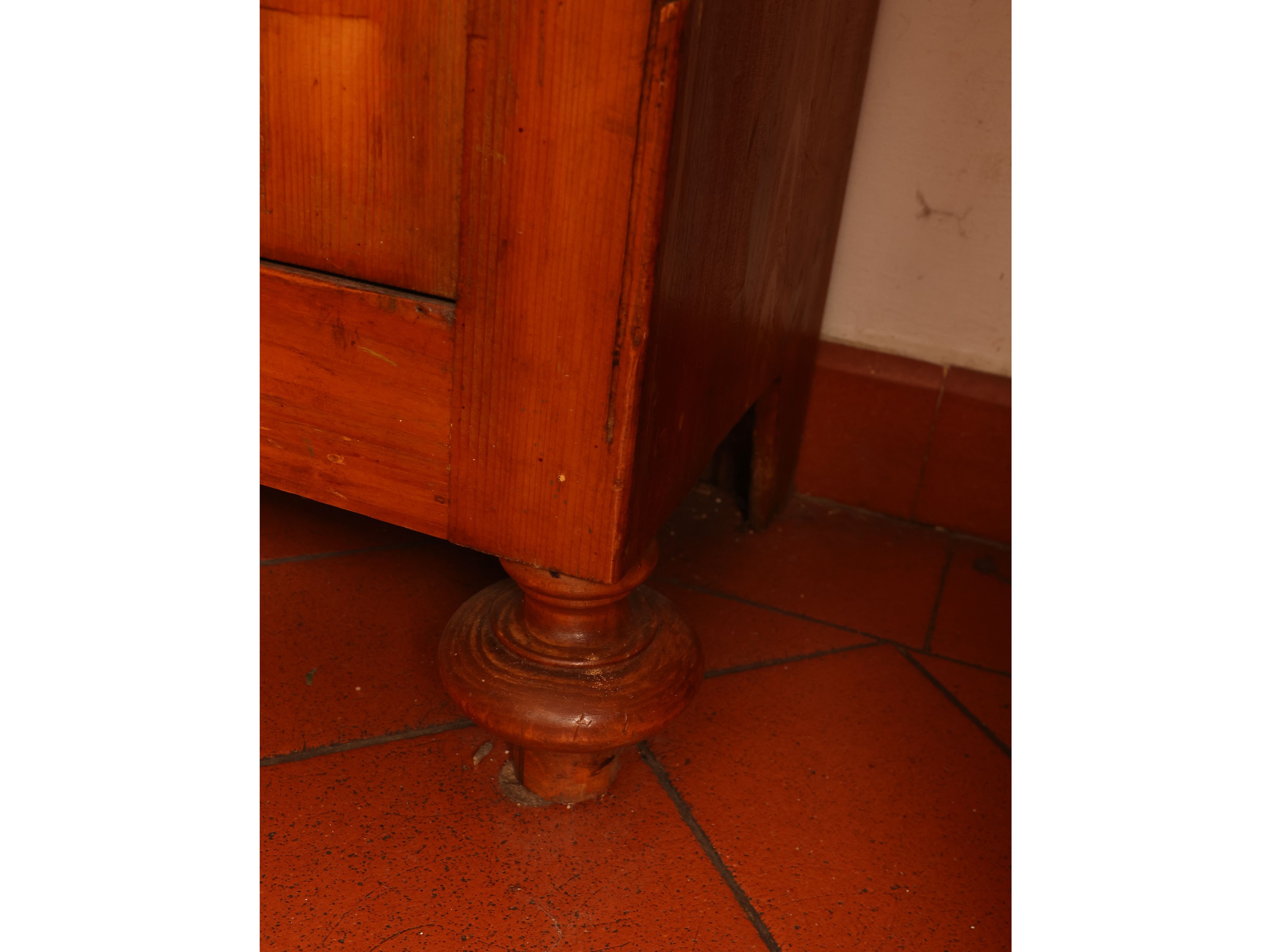 Stipo rustico, legno tenero, fine del XIX secolo